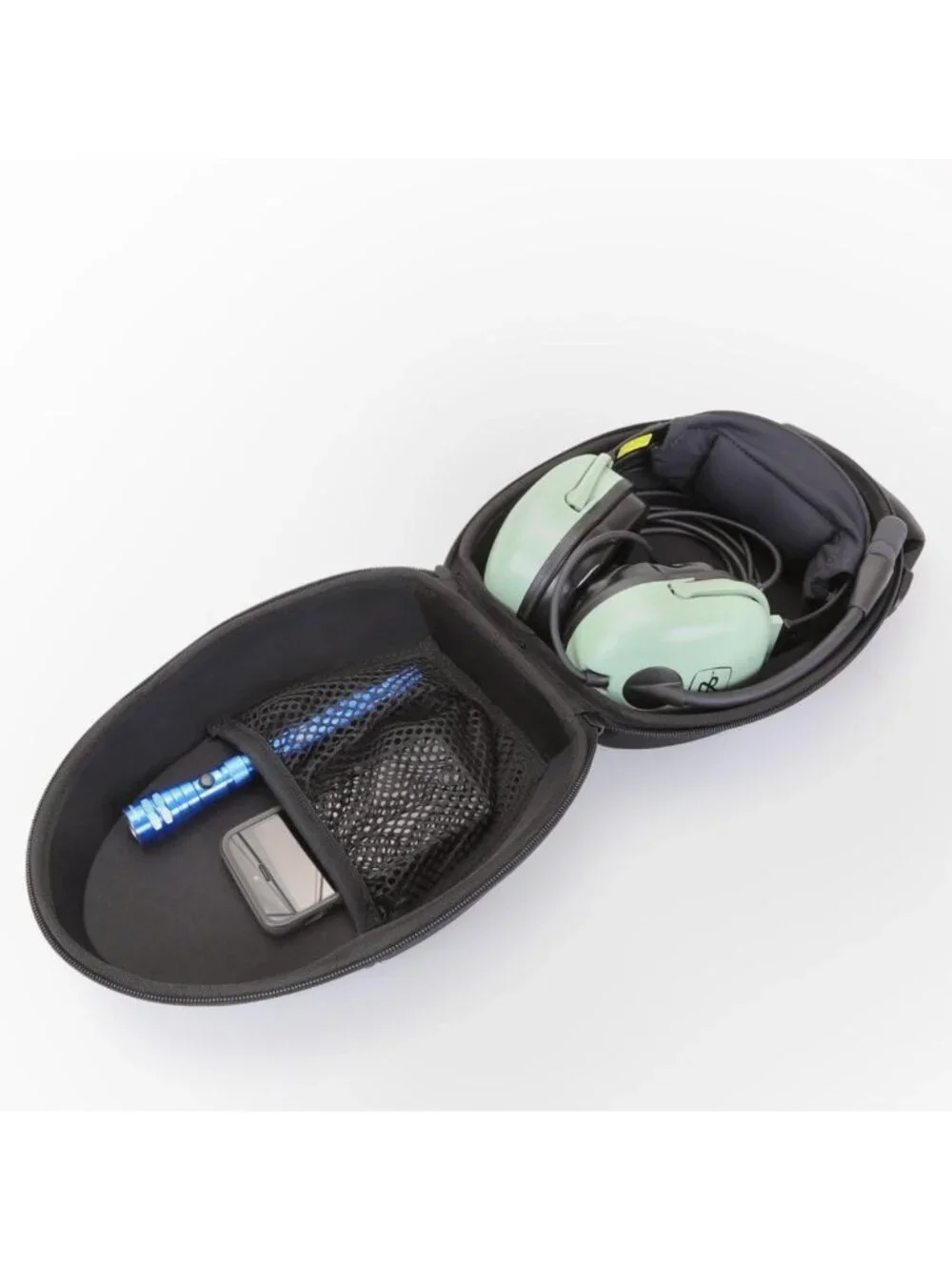 Aviation Headset Case - Molded Carrier for Pilot Headphones & Headsets